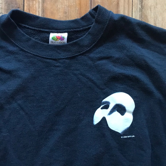 phantom of the opera sweatshirt